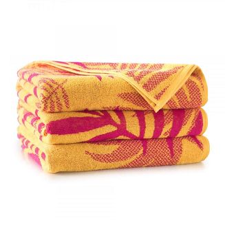 Ręcznik plażowy HELLO SUMMER 70x150 Zwoltex pomarańczowy