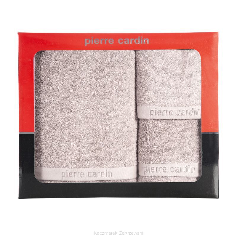 Komplet ręczników 3 szt. EVI Pierre Cardin pudrowy