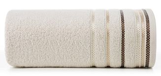 Ręcznik bawełniany LIVIA3 50x90 Eurofirany beżowy