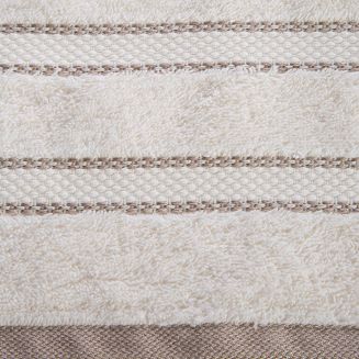 Ręcznik bawełniany KRISTI 100x150 Eurofirany kremowy